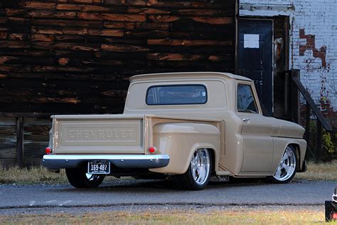 Download Chevrolet Hot Rod Vehicle 1965 Chevrolet C10 HD Wallpaper
