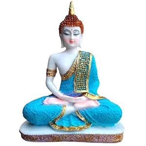 Buy Goldiluxe Lord Gautam Buddha Statue for Gift, Home & Showpiece for ...