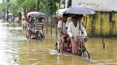 Maps: Satellite data reveals extent of Assam floods