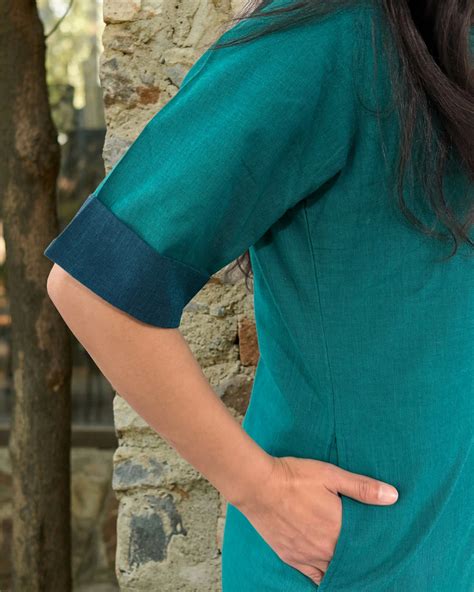 Pot Luck Co-ord Set in Teal – Surma