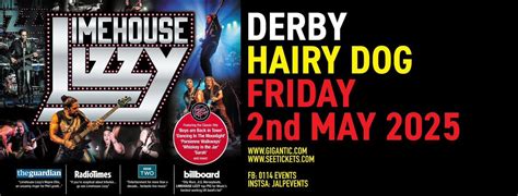 Limehouse Lizzy - 2 sets, one night - LIVE in Derby!, The Hairy Dog ...