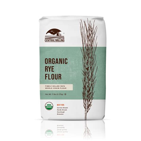 Organic Whole Dark Rye Flour // Central Milling // Organic Specialty Flour