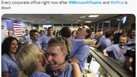 Microsoft Teams, Outlook services down in India. Memes weren’t far ...