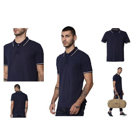 Jack & Jones Jacquard Tipping Polo T-Shirt – Marsh Clothing