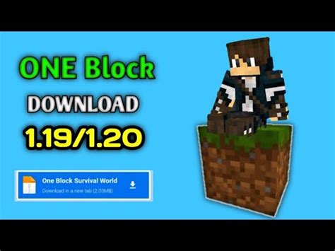 How to Get the One Block World in Minecraft Java 的图像结果