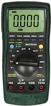 MS8220R : Mastech MS8220R 6,000 Counts Auto-ranging True RMS AC/DC ...