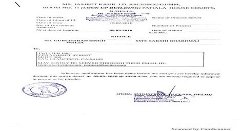 Notice Issued to Twitter INC. on Criminal Contempt | SoOLEGAL