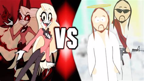 "Hazbin Angels" | Charlie Morningstar vs. Jesus Christ (Hazbin Hotel VS South Park ...