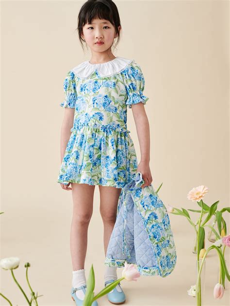 Girls Blue Dresses | Light, Royal, & Navy | La Coqueta Kids