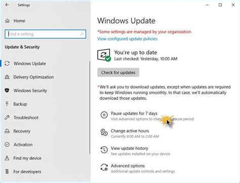 Image result for How to Unpause Windows Updates Windows 1.0