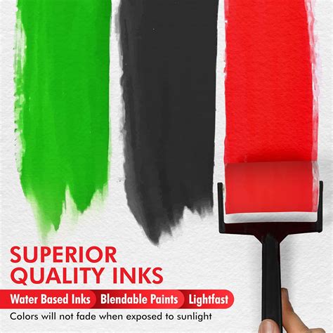 Buy Marabu Block Printing Kit - Linocut Kit with 3 x 100ml Block ...