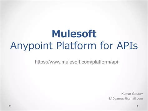 Image result for MuleSoft API Platform