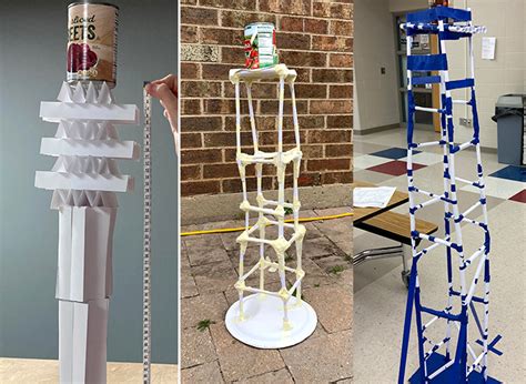 Tallest Tower Note Card Challenge 的图像结果