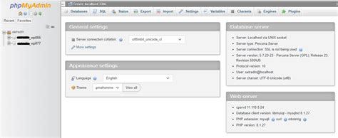 Image result for phpMyAdmin SQL