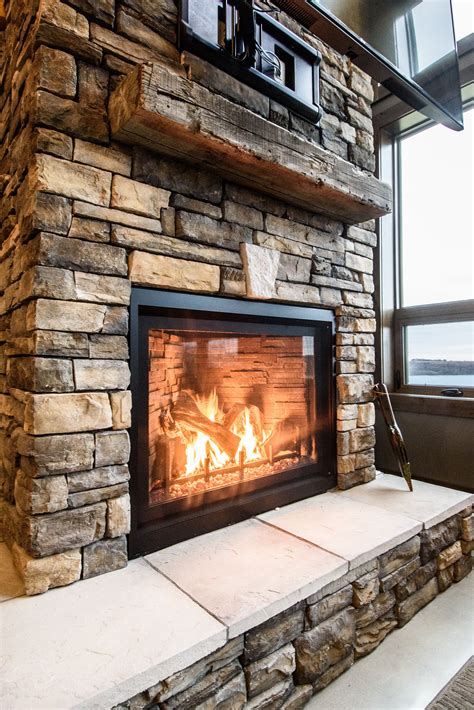 Stone Fireplace With Hearth – Fireplace Guide by Chris
