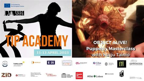 Theatre in Palm Puppetry Workshop: OBJECT ALIVE!, Teatro do Bairro ...