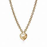 Return to Tiffany™ Full Heart Pendant in Yellow Gold | Tiffany & Co ...