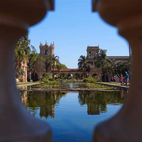 Download Mirror Reflection At Balboa Park Wallpaper | Wallpapers.com