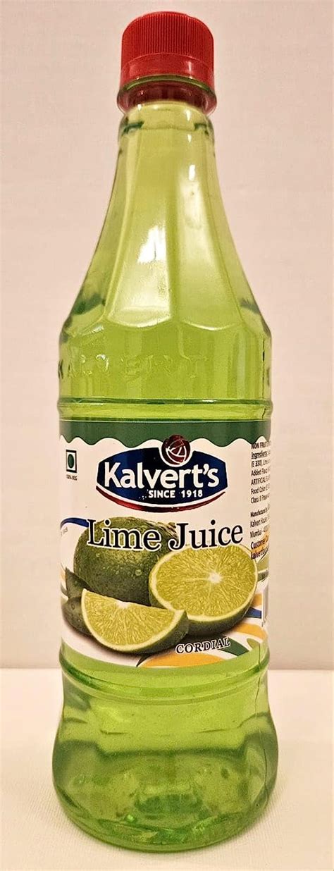 KALVERT LIME JUICE CORDIAL PACK OF 2 BOTTLES : Amazon.in: Grocery ...