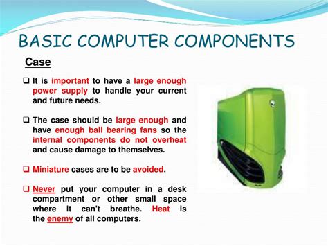 Basic Computer Components PPT 的图像结果