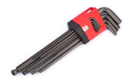 RS PRO | RS PRO 9 piece L Shape Metric Hex Key Set, 1.5mm | 192-3726 | RS