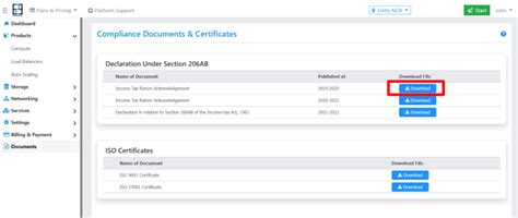 Compliance Documents & Certificates | E2E Cloud