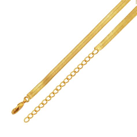 Trio Gemstone Snake Chain – KESYA JAIPUR