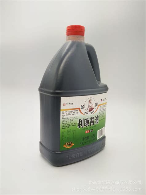 六必居金狮酱油1.75L*6桶黄豆酱油北京酱油炖菜上色调味品酱油-阿里巴巴