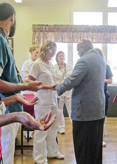 Blessing of the Hands at O’Neill Healthcare Bay Village - The Villager ...