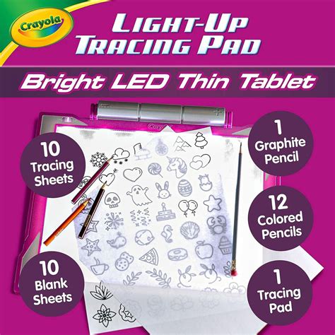 Crayola® Light Up Tracing Pad – PaperWorm