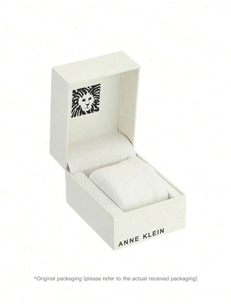 Anne Klein Relógio analógico feminino com mostrador de diamante fino ...