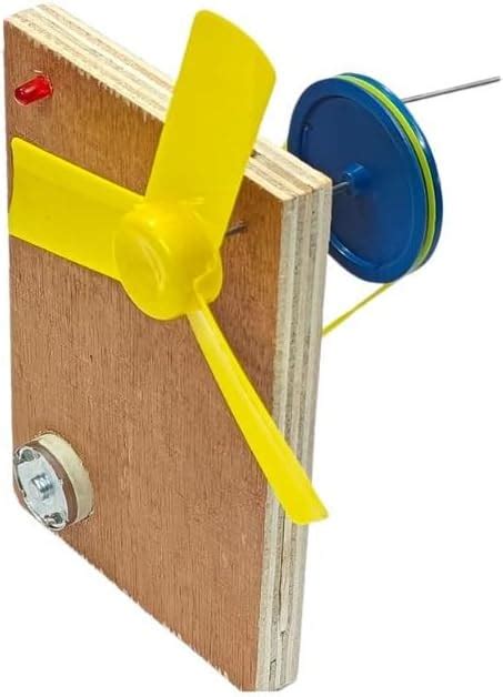 Buy ERH India Wind Mill Hand-Crank DC Electric Energy Generator Science ...