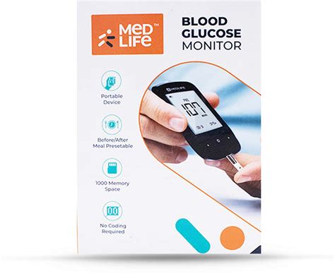 Buy MEDLIFE GLUCOMETER KIT WITH 25 STRIPS Online & Get Upto 60% OFF at ...
