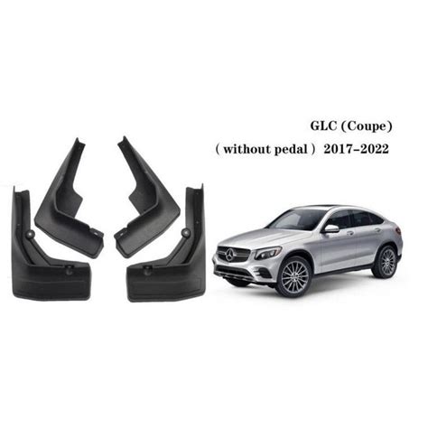 Glc Coupe W253 2017-2022 Without Padel Rear Car Tire Mudflaps Mud Flap ...