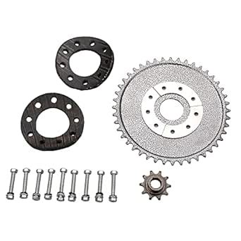 410-415 Chain Multifunctional High Performance 10-44 Teeth Sprocket ...