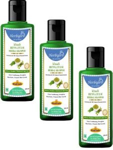 Herbigiri Khadi Heena Tulsi Herbal Shampoo ( Pack of 3 ) 630 ml - Price ...
