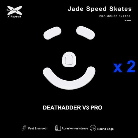 Xraypad Jade Skates For Deathadder V3 PRO – GenesisPC
