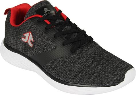 OFF LIMITS SPEED RUNNER-BLACK / RED Gyming & Running Shoes For Men ...