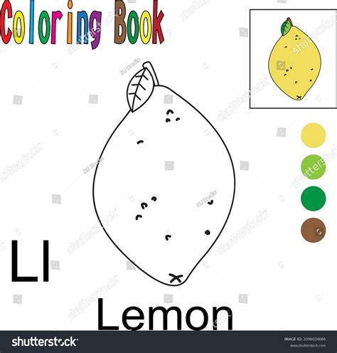 Image result for Lemon Cartoon Coloring