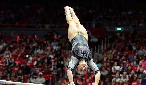 Utah gymnastics: Red Rocks score 198.300, defeat Stanford, Utah State ...