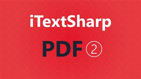 ITextSharp Tutorial 的图像结果