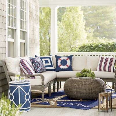 Yorkshire Outdoor Seating in Weathered Grey Finish | Grandin Road