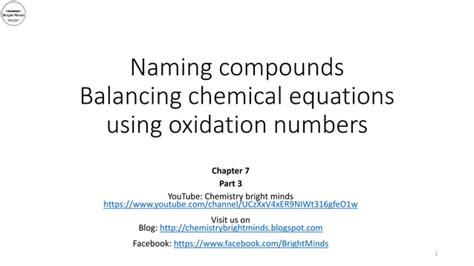 Image result for Balancing Chemical Equations Using Oxidation Number