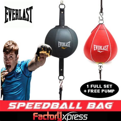 Speed Ball Bag/ Boxing bag / Punching Bag/ Everlast speedball bag ...