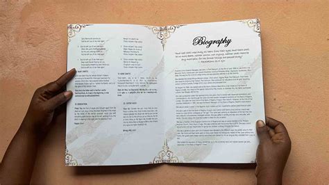 Image result for Funeral Service Program