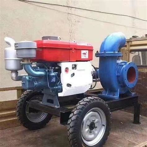 HW混流泵柴油机水泵农田污水泵鱼塘抽水通用大口径大功率排涝泵车-Taobao