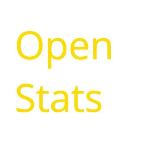Open Stats File 的图像结果