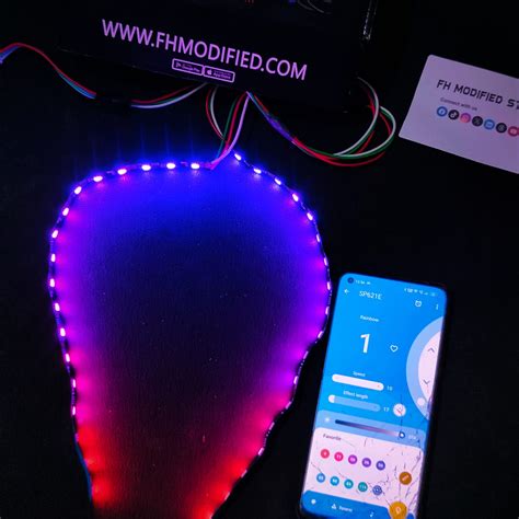 KTM Duke Bluetooth Smart Drl Light For Headlight Modification Fully Ap ...