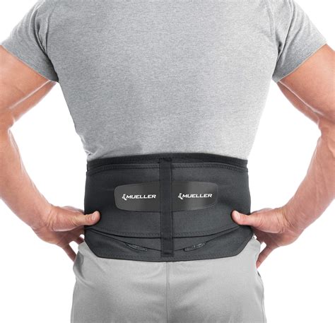 Amazon.com: MUELLER Sports Medicine Adjustable Lumbar Back Brace with ...