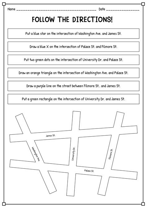 12 Worksheets Map-Reading Skills - Free PDF at worksheeto.com